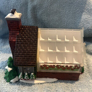 Department 56 The Original Snow Village “Village Greenhouse” #5402-0 Christmas